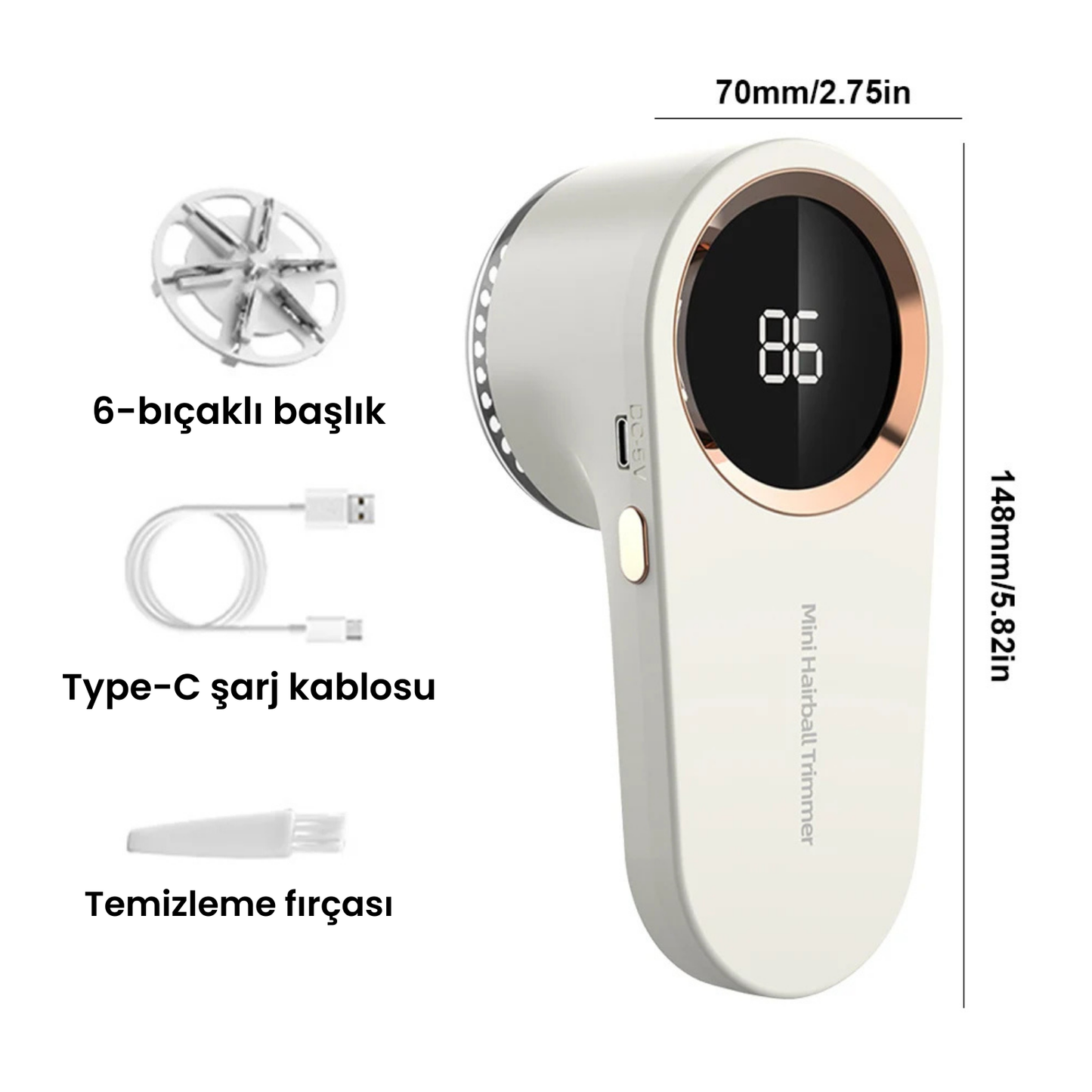 Mini Hairball Trimmer